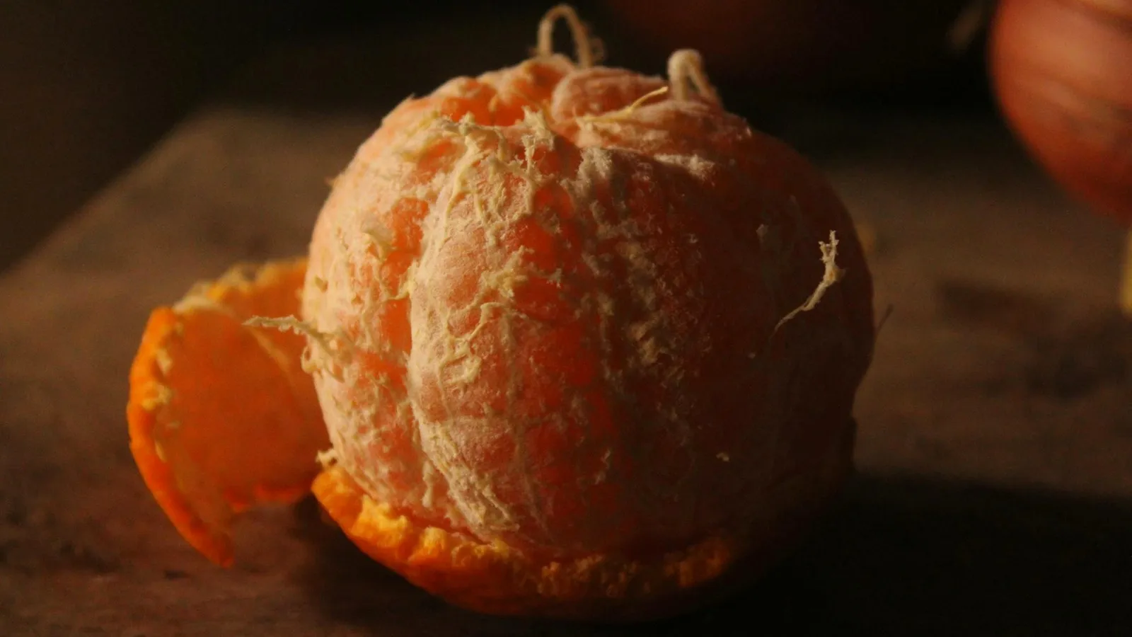 Candied mandarin peel made from Australian fruit