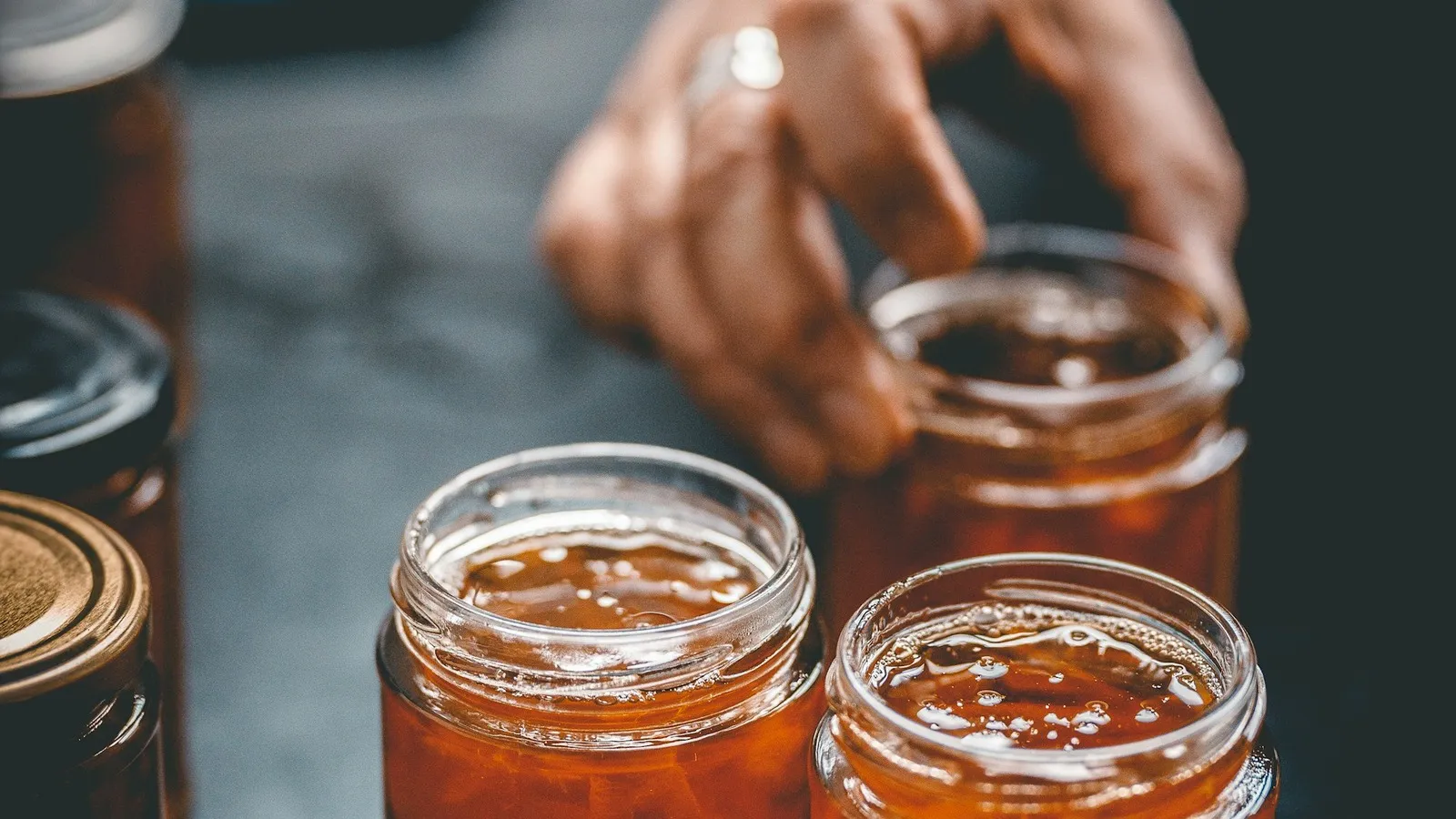 Mandarin curd made with Australian Honey Murcott mandarins